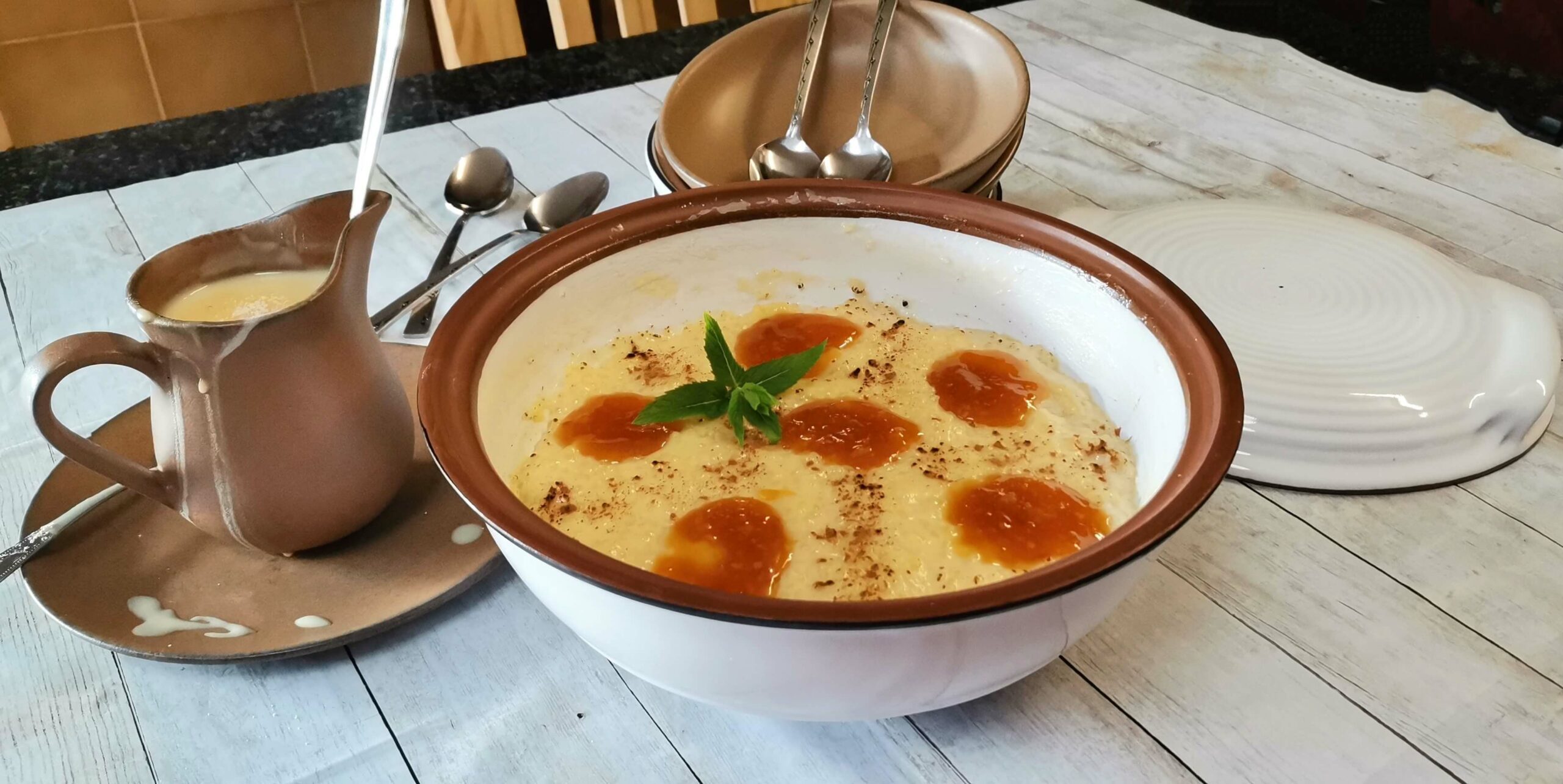 Sago Pudding Traditional / Condensed Milk Argilla Pottery Online Shop